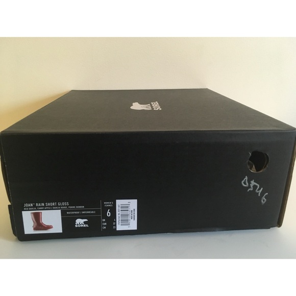 NWT Red Sorel Joan Rain Short Gloss Boots Size 6 - Picture 4 of 4